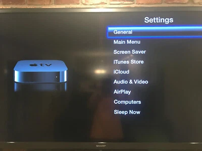 A1378 Apple TV 2nd Gen 8GB Media Streamer GUC +new original power cord & remote - Image 1 of 4