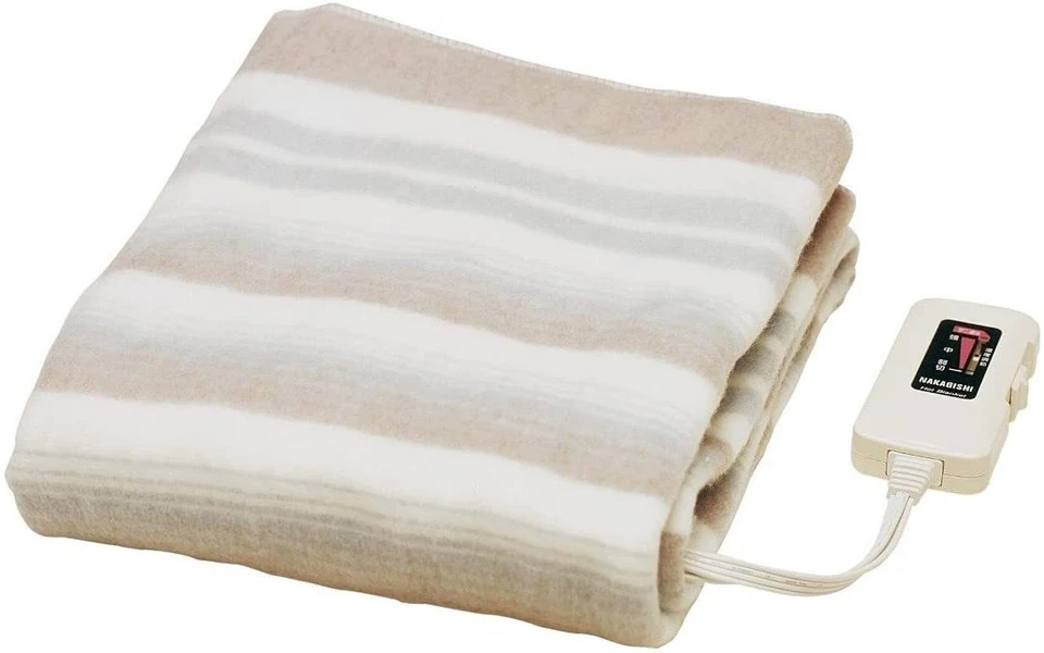 Nakagishi Electric Rug Blanket Washable 140 X 80cm Na-023s From Japan