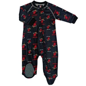 Infant/Toddler Miami Heat Coverall Zip Up Sleeper - Picture 1 of 6