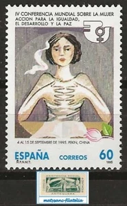 ESPAÑA 1995. EDIFIL 3386. SERIE COMPLETA ”IV CONFERENCIA SOBRE LA MUJER". MNH*** - Imagen 1 de 1