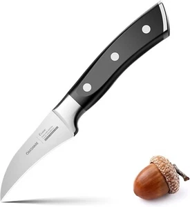 Bird Beak Paring Knife, 2.75 Inch Peeling Knives German Stainless Steel Small Cu - Picture 1 of 6