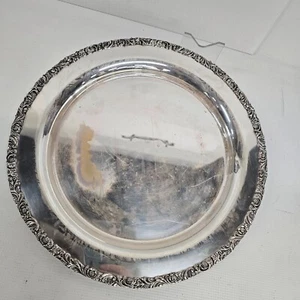 Wilcox International Silver Co. 13.5" Silver Platted Serving Platter Dish - Picture 1 of 6