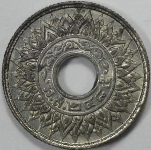 1942 (2485) Thailand 10 Satang (#1) - Picture 1 of 2