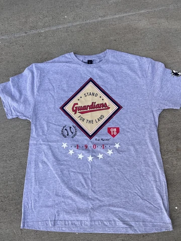 Cleveland Guardians x Emily Roccenburk T-Shirt XL SGA 7/21/23 SGA *IN HAND* /10K Cover