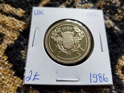 United Kingdom / Great Britain Proof Coin - 2 Pounds 1986 - GB82 Tariff Incl - Image 1 of 2