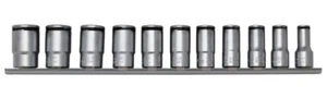 KOKEN #RS3350X/11 3/8" SQR.DR. SOCKET SET 8-19MM SEMI DEEP NUT GRIP - EXCLUSIVE! - Picture 1 of 1