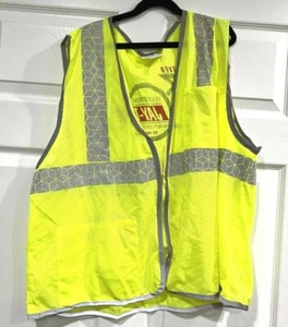 Men's Class 2 Type R Safety High Visibility Vest (5-Pack) (Branded) - Picture 1 of 5