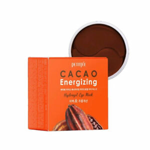 [PETITFEE] Cacao Energizing Hydrogel Eye Mask - 84g (60pcs) / Free Gift