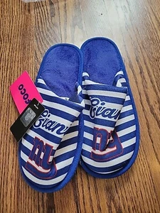 New York Giants Womens Slippers Size Large Ladies Foco NWT New - Picture 1 of 10