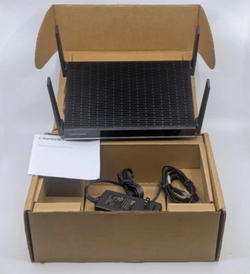 Linksys Max-Stream Dual-Band AX6000 Smart Mesh Wi-Fi 6 Router MR9600 - Image 1 of 4