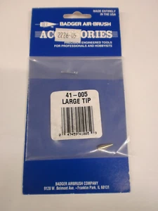 BADGER 41 005 - LARGE TIP per AEROGRAFO modello CRESCENDO E PATRIOT 105 - Picture 1 of 1