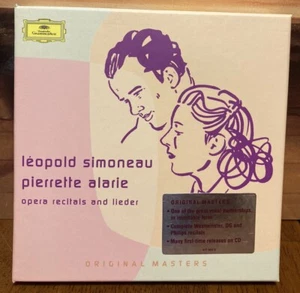 Leopold Simoneau Pierrette Alarie Opera Recitals and Lieder 7 CD Set - Picture 1 of 5