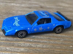 Corgi Juniors Pontiac Firebird S/E Schweppes 1:64 Diecast Blue Vintage 1982 VGC - Picture 1 of 6