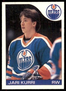 1985-86 O-Pee-Chee #155 Jari Kurri Edmonton Oilers