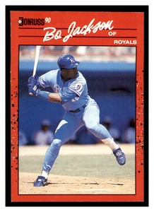 1990 Donruss #61 BO JACKSON Kansas City Royals ~F4P