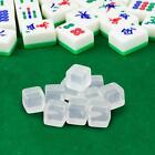 10Pcs Clear Six Sides Dice 16mm Acrylic for Math Counting Teaching, DIY Sticker