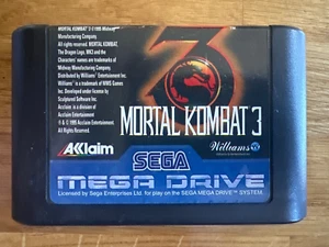 Mortal Kombat 3 Sega Mega Drive PAL Cartridge Only - Picture 1 of 1
