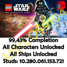 LEGO Star Wars Skywalker Saga - Nintendo Switch Save - No Game Included