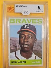 Hank Aaron 1964 Topps #300 Braves HOF BVG 6 EX-MT Dead Center 7123 Set Break