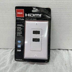 RCA HDMI Digital Plus piastra a doppia parete - nuova in scatola danni scatola minori - Foto 1 di 2