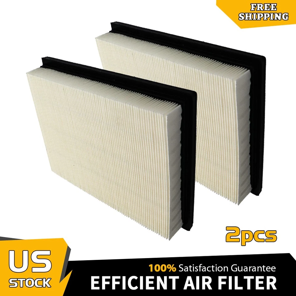 2x Filtro de Ar do Motor para Chevy Malibu Corvette Buick Century Regal Pontiac Aztek - Imagem 1 de 4