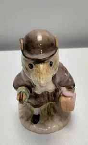 Royal Albert Beatrix Potter Johnny Town-Mouse Figurine 1988 England HTF - Picture 1 of 7