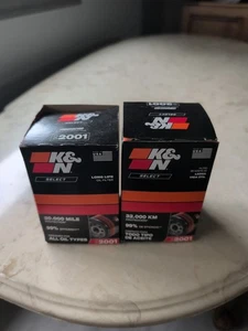(2) pack K & N Engineering SO2001 Filters - Engine Oil Filter, Made in USA - Picture 1 of 1