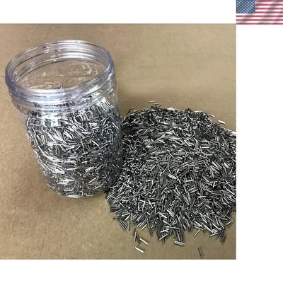 Pinos de mídia de aço inoxidável 2,5 lb 0,039 polegadas de diâmetro 0,255 polegadas de comprimento - Imagem 1 de 3