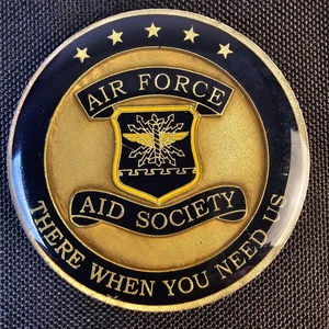 Moneda Desafío Sociedad Ayuda Fuerza Aérea Arnold General Henry H. "HAP" de la USAF - Imagen 1 de 8