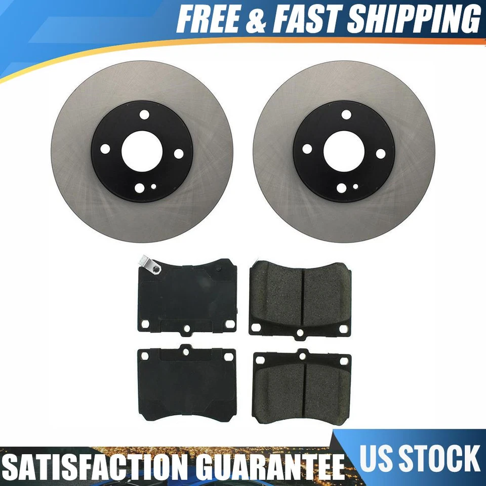 Pastillas de freno delanteras y rotores para Mazda MX-3 1,6 L 1992 1993 1994 1995 1996 Foto 1 de 4