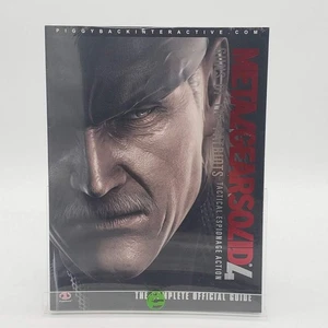 New Metal Gear Solid 4 Official Guide (, 2008) Still Sealed In Plastic - Picture 1 of 8