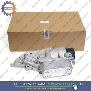 OEM MAHLE Upgraded Oil Filter Housing w/ Oil Cooler for Mercedes C280 ML350 M272 - Picture 1 of 10