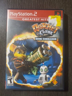 Ratchet & Clank: Going Commando (PlayStation 2) Tested No Manual CD Scratches - Image 1 of 3