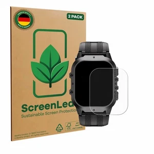 2x ScreenLeaf Displayschutzfolie für Oukitel BT20 1.96" nachhaltig verpackt - Zdjęcie 1 z 10
