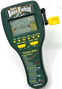 VTG 1998 Radica Sport Bass Fishin' Handheld Electronic Fishing Game - Tested_ - Picture 1 of 11