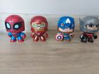 Marvel Mighty Muggs Spider Man Iron Man Thor et Captain Amaerica