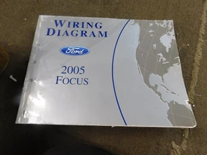 2005 Ford Focus Fábrica Cableado Tienda Servicio Manual - Imagen 1 de 5