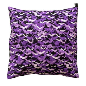 Halloween Bat Cushion Cover Case fits 18" x 18" Superhero Scatter Gothic Decor - Picture 1 of 1