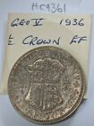 1936 George V Halfcrown Coin In EF/ HC9361