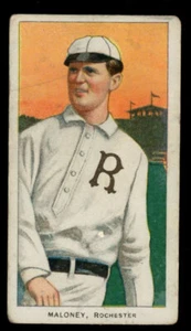 1909-11 T206 ~ Sweet Caporal ~ Billy Maloney Rochester Broncos - Imagen 1 de 2
