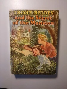 VINTAGE BOOK 1948 TRIXIE BELDEN AND THE SECRET OF THE MANSION BY JULIE CAMPBELL  - Picture 1 of 4