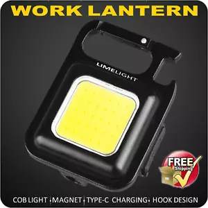 LED CAMPING WORKSHOP EMERGENCY 4X4 FLOODLIGHT 500 lm BOTTLE OPENER KEY CHAIN AU - Picture 1 of 12