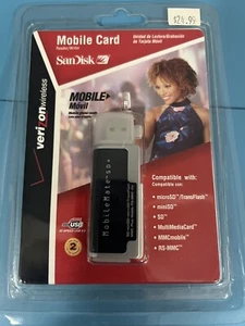 SanDisk Mobile Card Reader/Writer Verizon Wireless Mobile Mate SD+ HighSpeed 2.0 - Picture 1 of 2