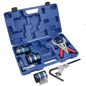 Kit de herramientas de servicio de limpieza limpiador de compresor de anillo de pistón 9 piezas - Imagen 1 de 6