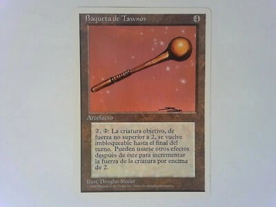 Baqueta de Tawnos Tawnos's Wand 4th Edition Spanish Magic the Gathering Artifact - Image 1 of 2