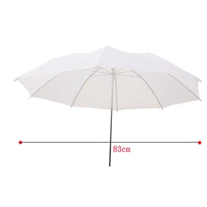 New 33in / 83cm  Flash Translucent Soft  White Nylon& J3A2 - Picture 1 of 7