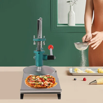7.9 Inch Dough Pizza Dough Press Machine Pastry Manual Press Machine Adjustable - Image 1 of 4