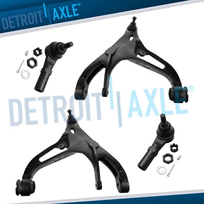 (4 piezas) Brazo de control inferior delantero barra de amarre para Dodge Ram 1500 2002 2003 2004 2005 4x4 Foto 1 de 4