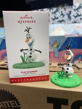2015 Hallmark Keepsake Ornament Olaf In Summer Disney’s Frozen NEW