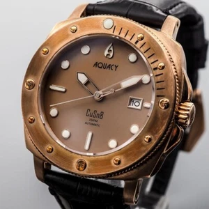 new watch Aquacy - Bronze CuSn8 - Automatic - BR.COP.NH.CU - Foto 1 di 15